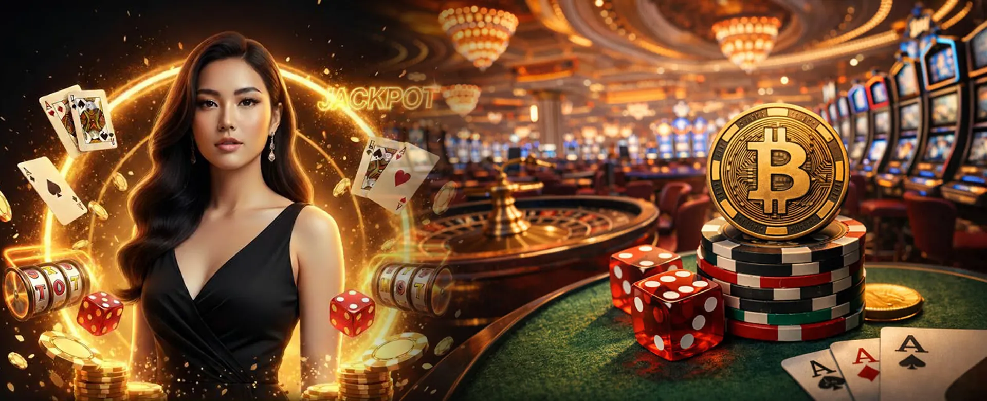 Dynamic VIP777 Casino Login Download Background